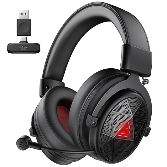 EKSA E900X kabelloses Gaming-Headset 5,8 GHz mit USB-C-Dongle und ENC-Mikrofon